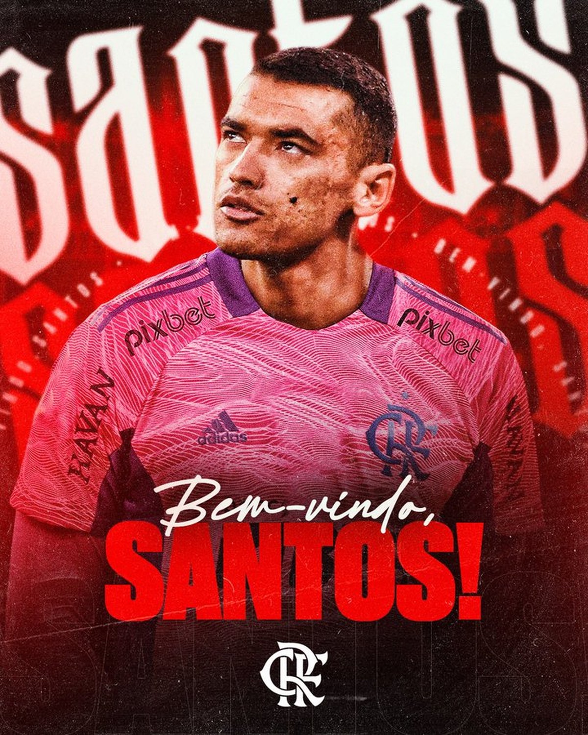 Flamengo anuncia a contratação de Santos; contrato é válido por quatro anos - Globo.com
