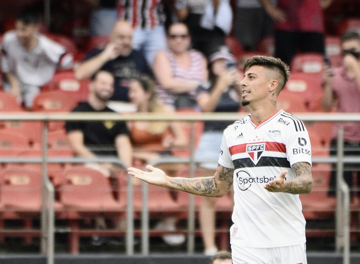Fora de finais, Rigoni tenta se reencontrar no São Paulo e pode ter chance em Sul-Americana - Globo.com