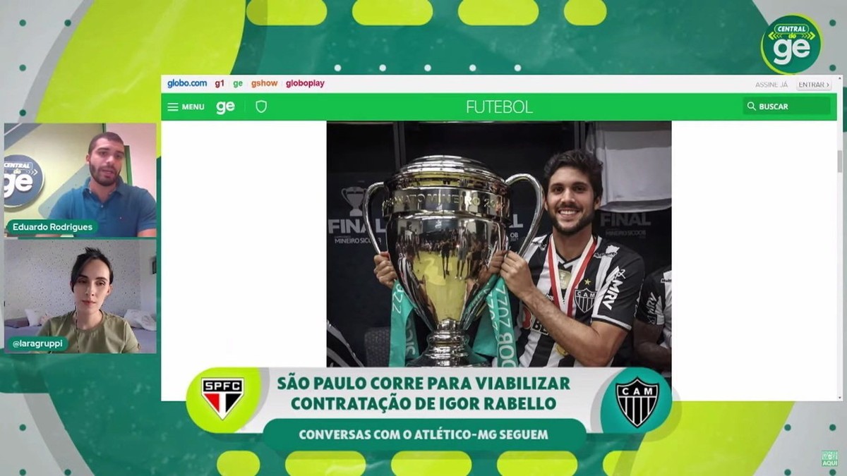 Pessimista por Igor Rabello, São Paulo deve encerrar janela de transferências com sete reforços - Globo.com